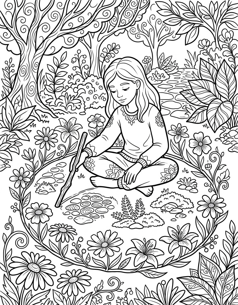 The boundary garden