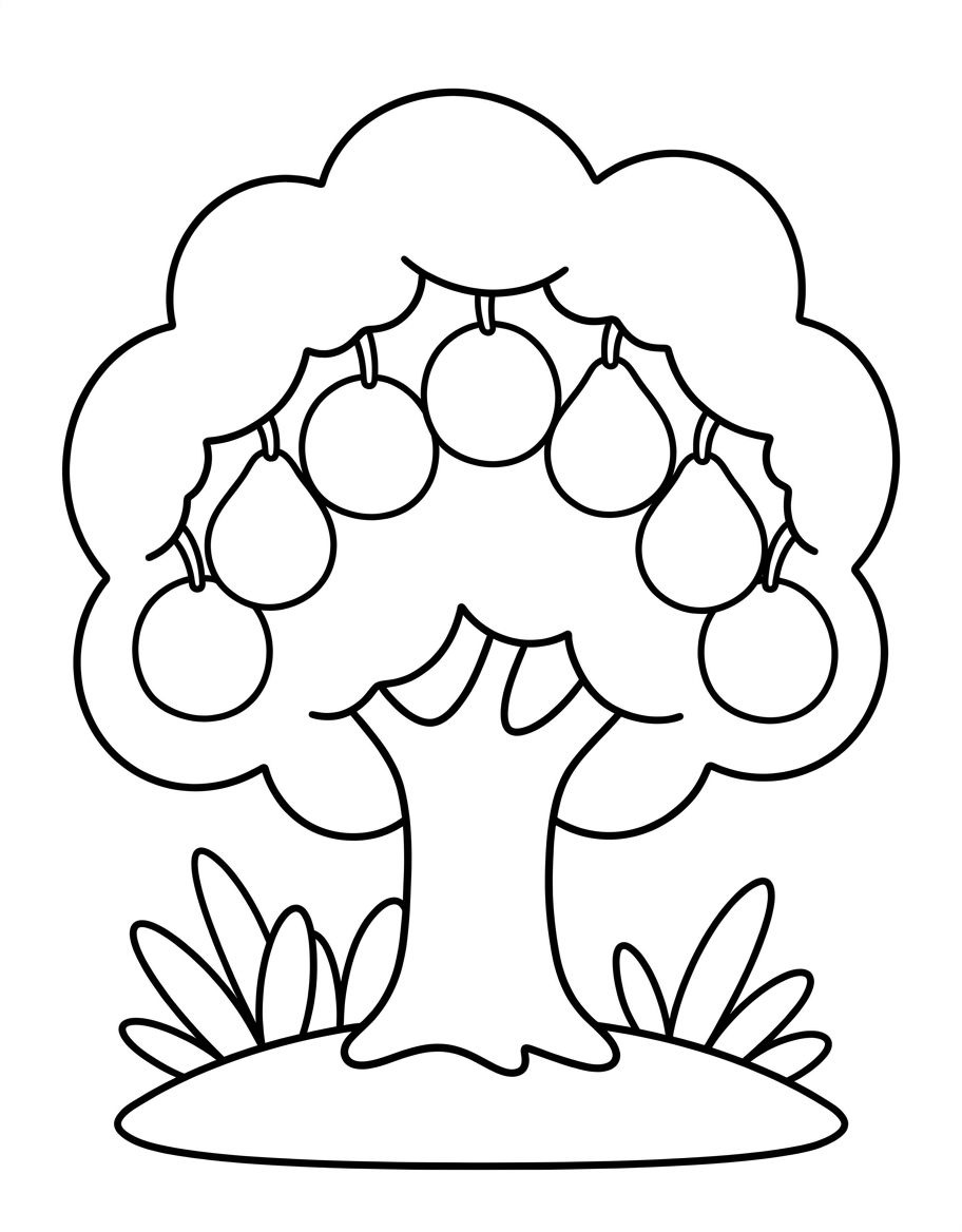 A rainbow tree