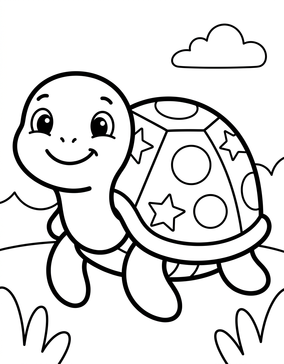 The friendly turtle