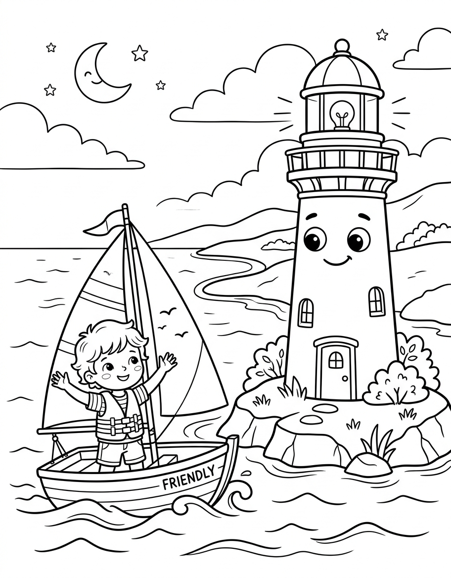 The lighthouse friend