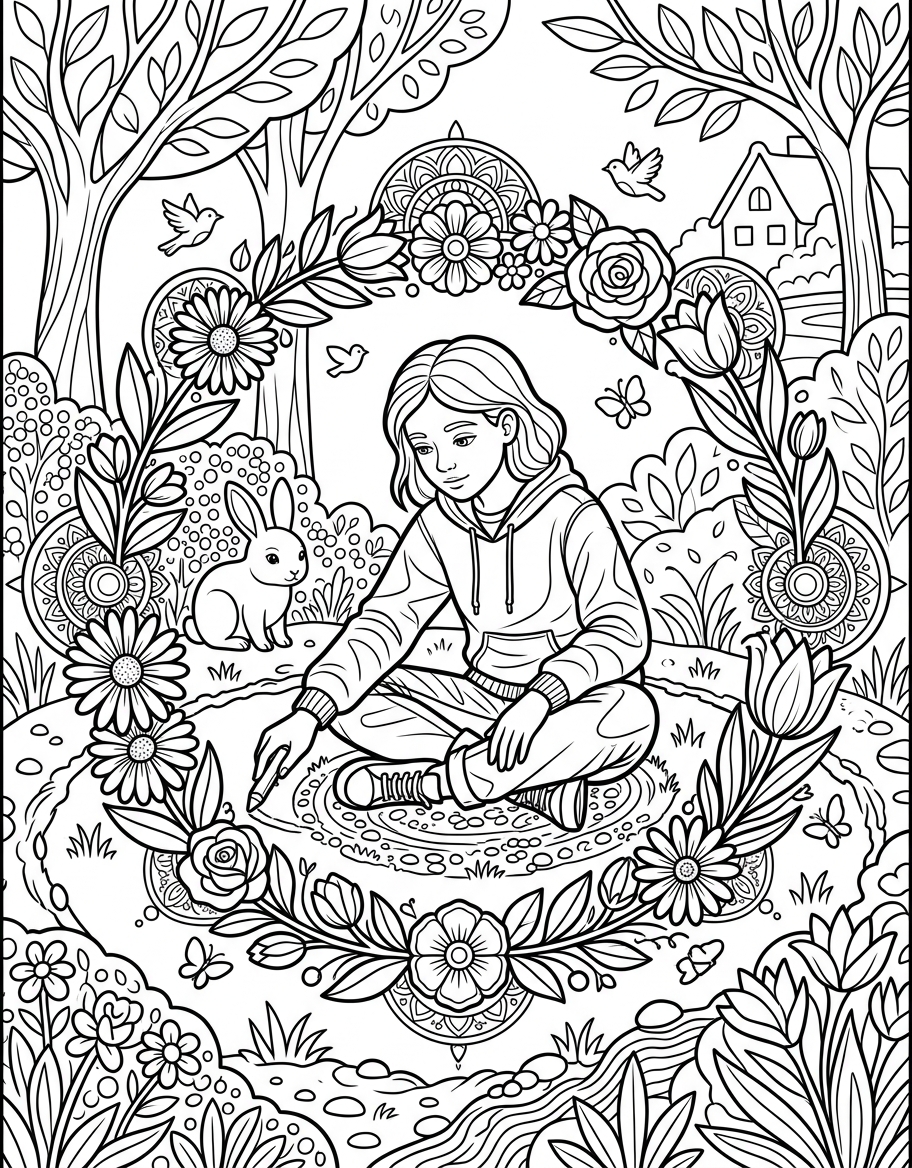 The boundary garden