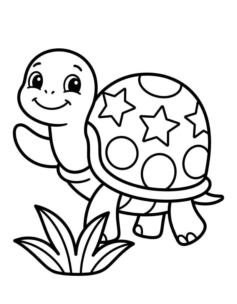 The friendly turtle