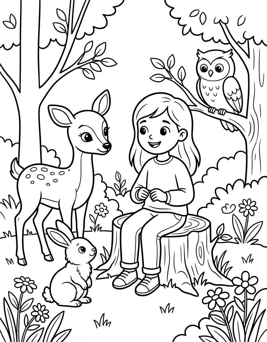 The forest meeting