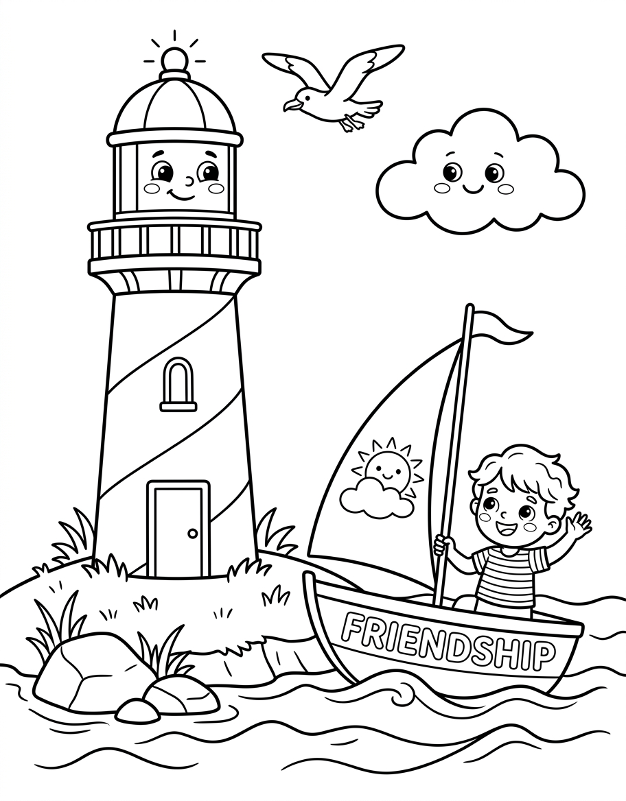 The lighthouse friend