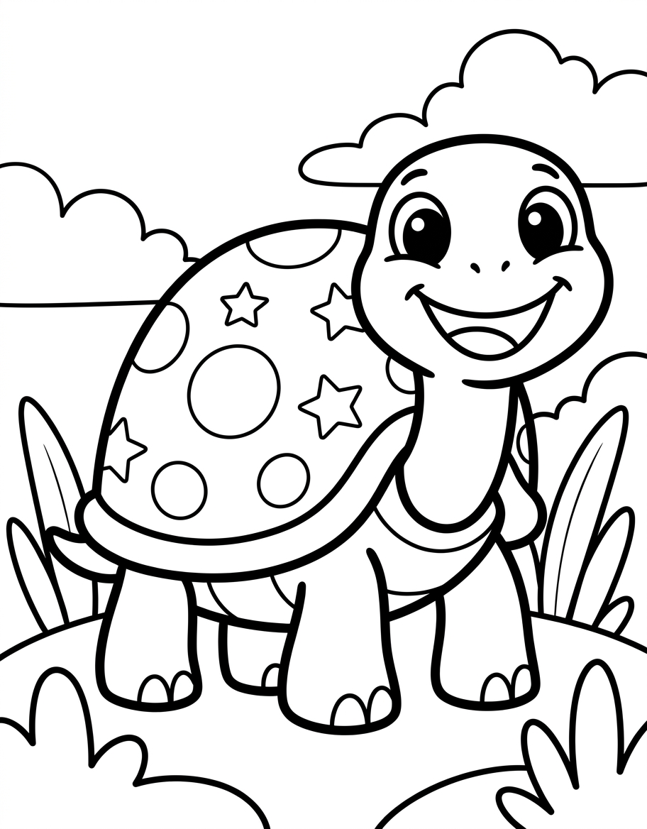 The friendly turtle