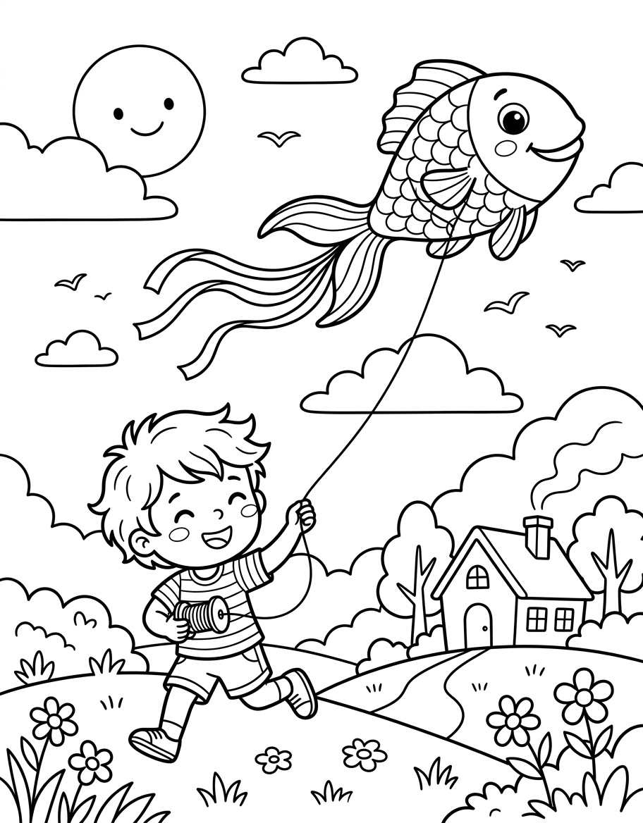 The kite that learned to fly