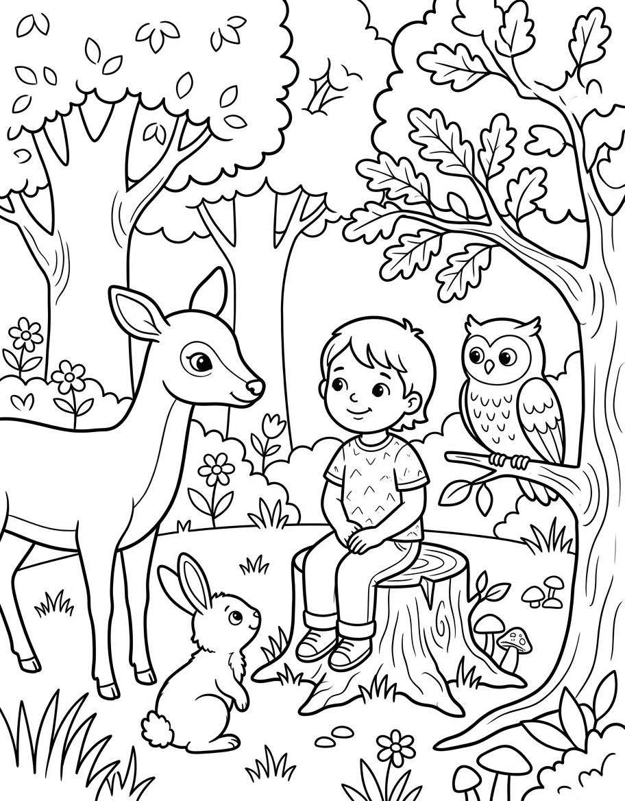 The forest meeting