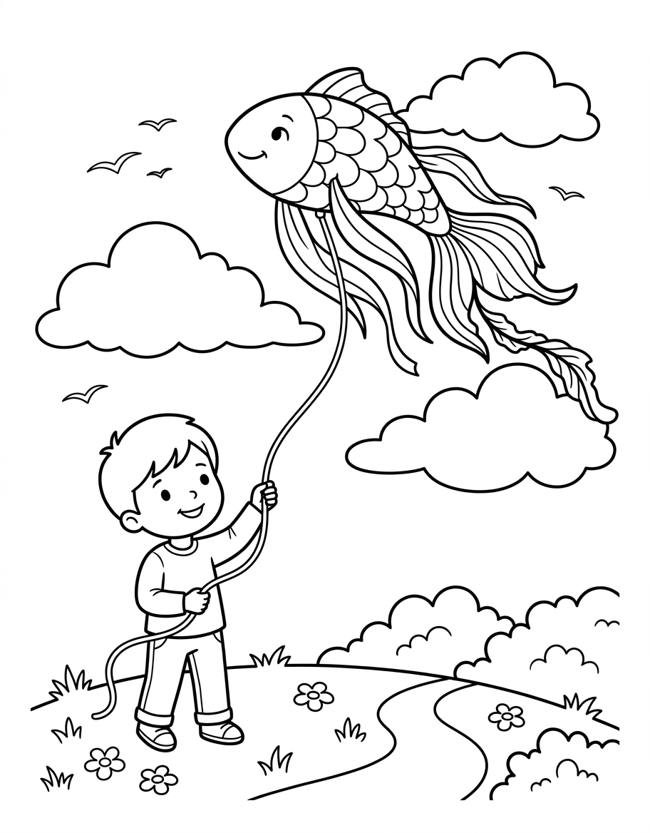 The kite that learned to fly