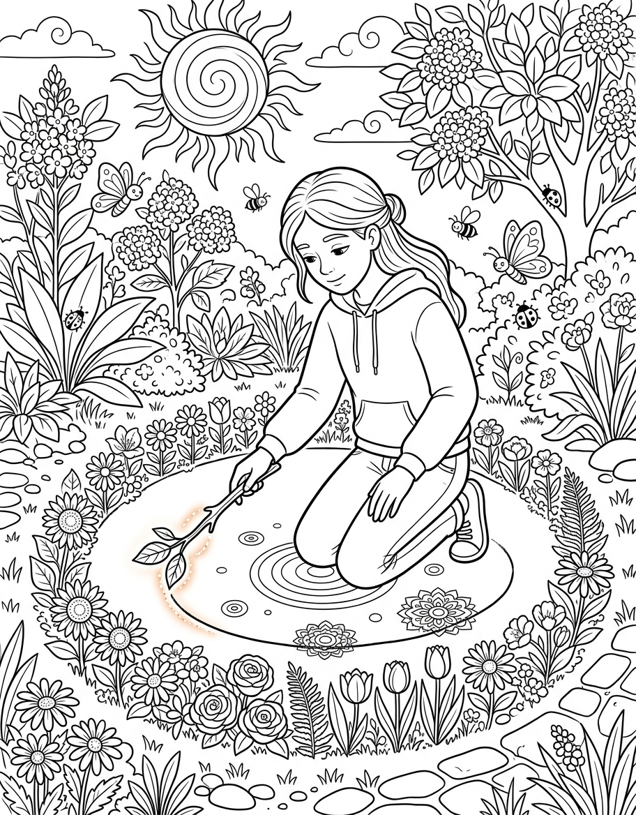 The boundary garden