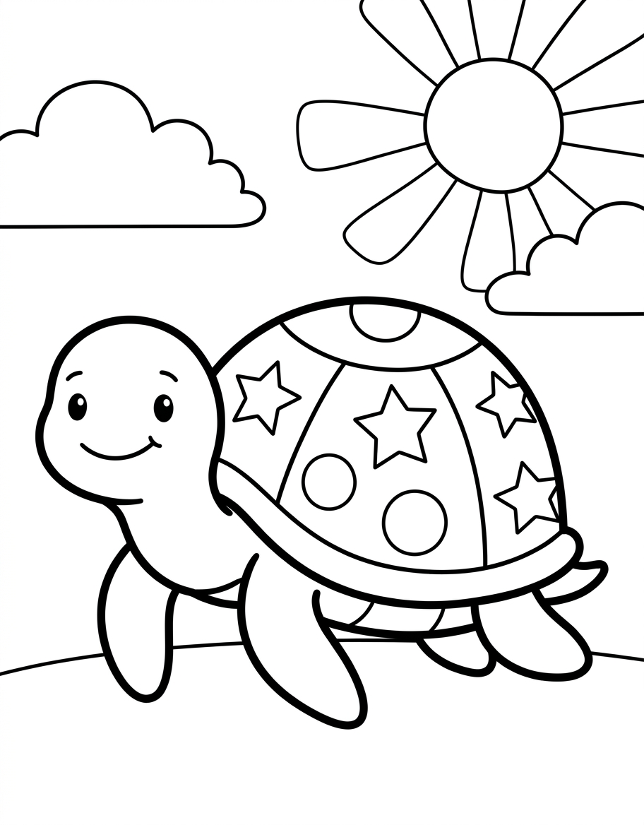 The friendly turtle